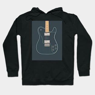 Dark Deluxe Telly Guitar Hoodie